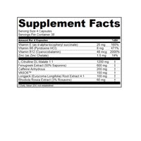 High T Black - Testosterone Booster w/Caffeine