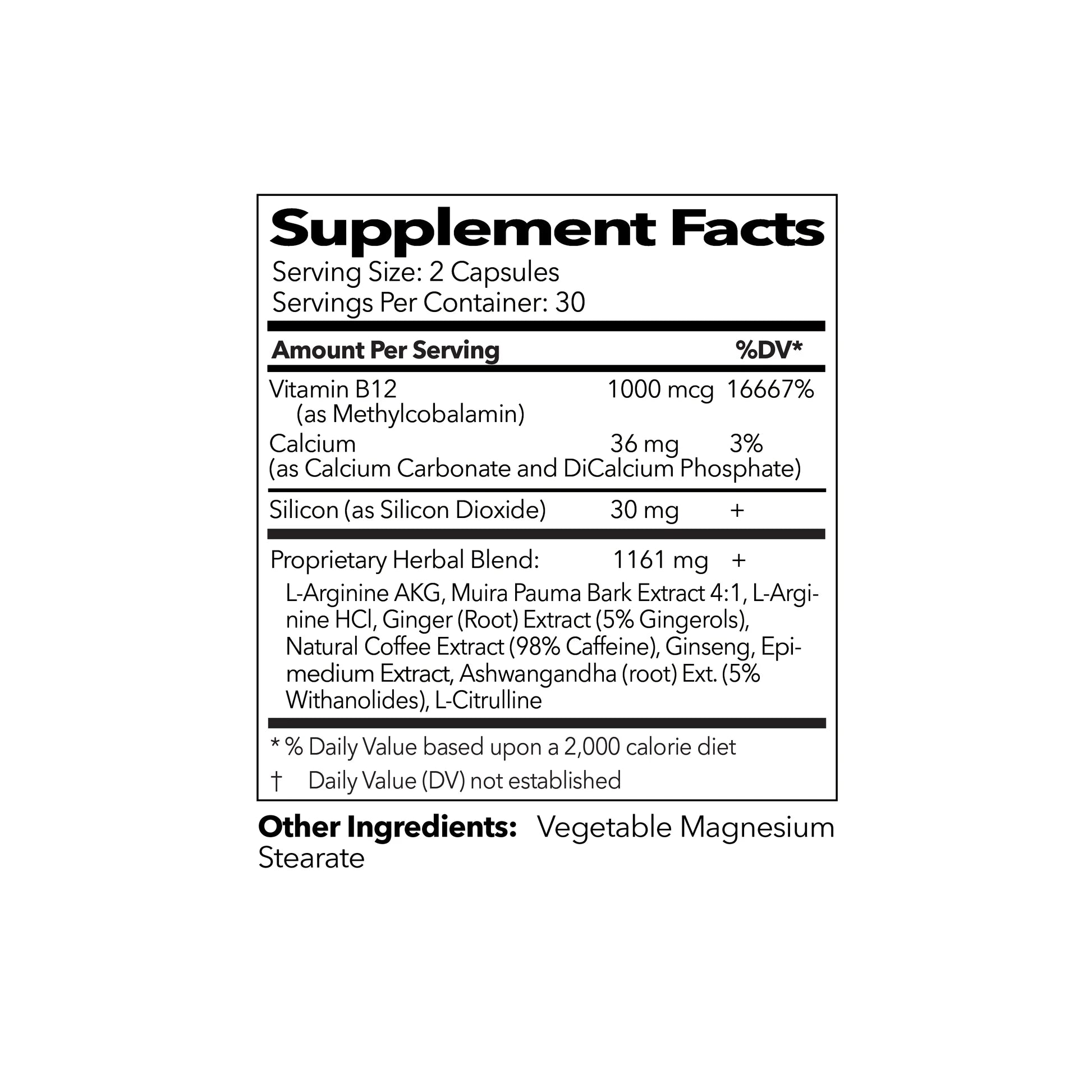 Vitality (Nitric Oxide)