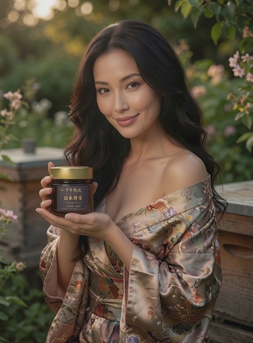 Discover the Elixir of Eternity: 10-Year Aged Comb Japanese Honey