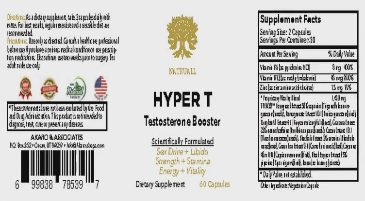 Hyper T - Testosterone Booster